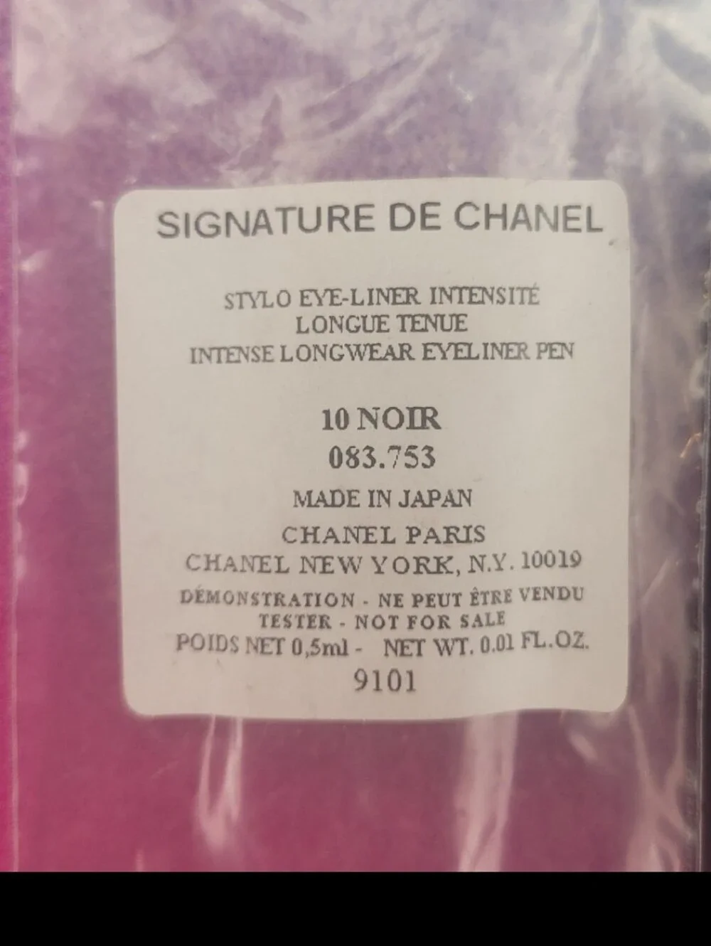 Chanel Intense Longwear Eyeliner Noir
